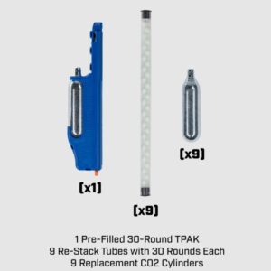 TPAK Re-Stack Value Pack: Non-Marking Rounds