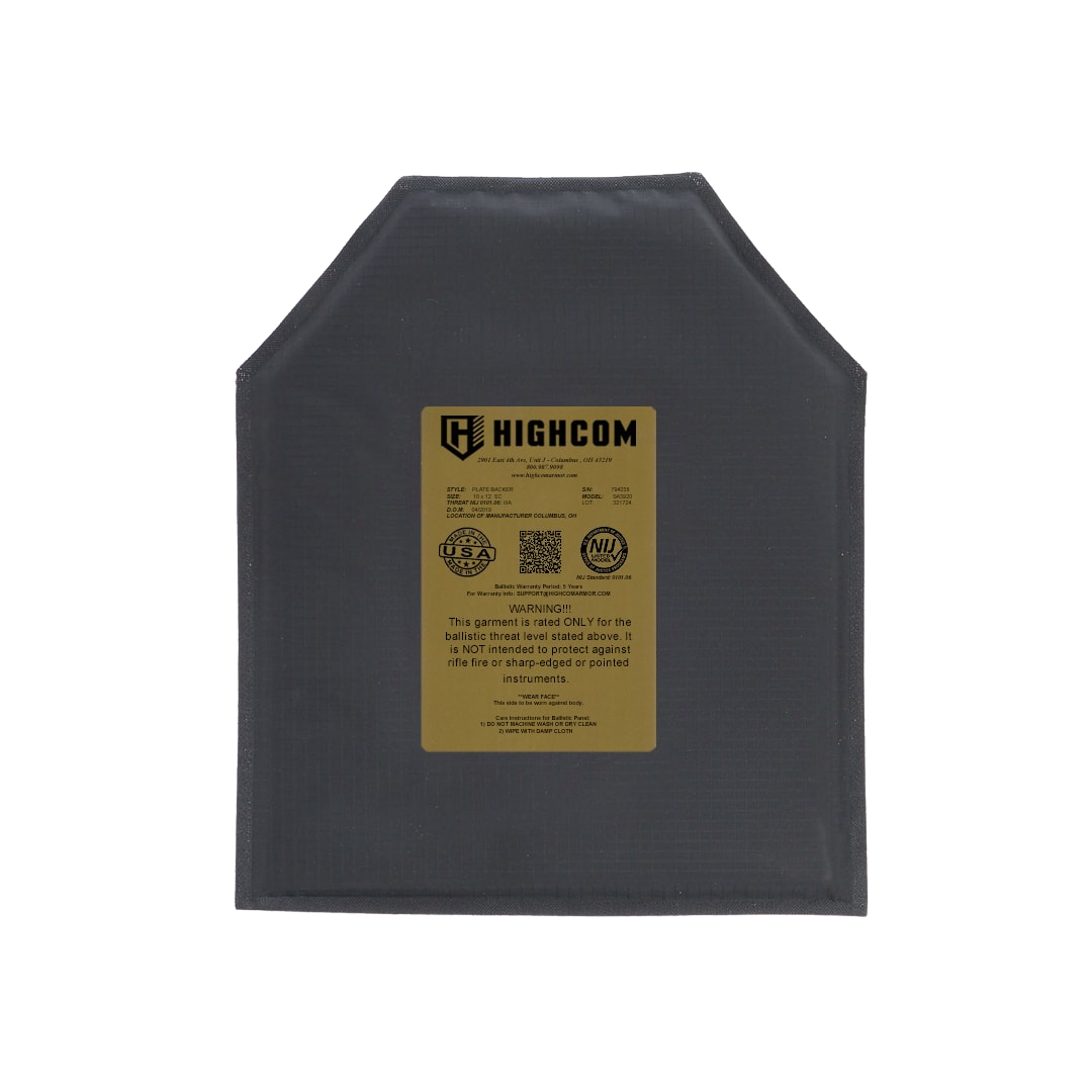 SA3920 Level IIIA+ Soft Armor Backers, Set of 2