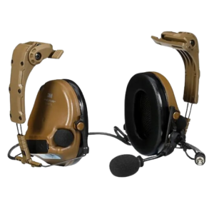3M™ PELTOR™ ComTac™ VI NIB Headset MT20H682HPS-47N CY, IHPS Attachment, Single Lead, Coyote Brown, 10 ea/Case