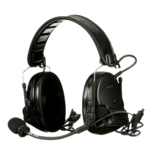 3M™ PELTOR™ SwatTac V Headset MT20H682FB-19 SV, Foldable, Dual Lead, Standard Dynamic Mic, NATO Wiring, Black, 10 ea/Case