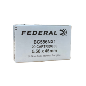 5.56mm 50 Gr Semi-Jacketed Frangible