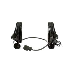 3M™ PELTOR™ SwatTac V Headset MT20H682BB-47 SV, Neckband, Single Lead, Standard Dynamic Mic, NATO Wiring, Black, 10 ea/Case